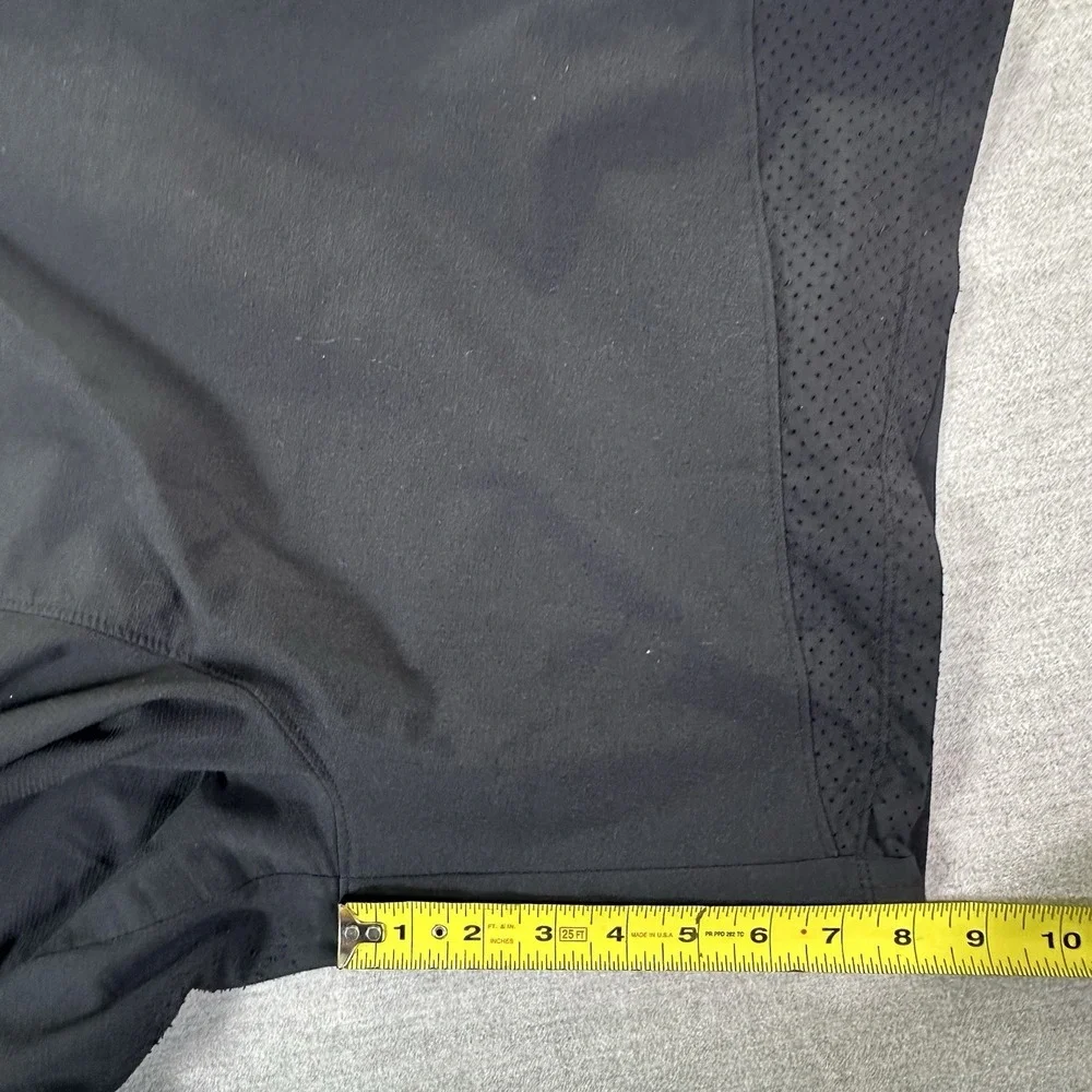 Under Armour Athletic Shorts Men's Size 2XL Black HeatGear Fitted Active Gym - Picture 7 of 7
